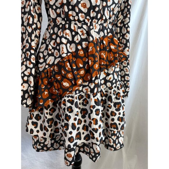 LEOPARD MARIE OLIVER Women's Dresses, SMALL - Picture 3 of 3
